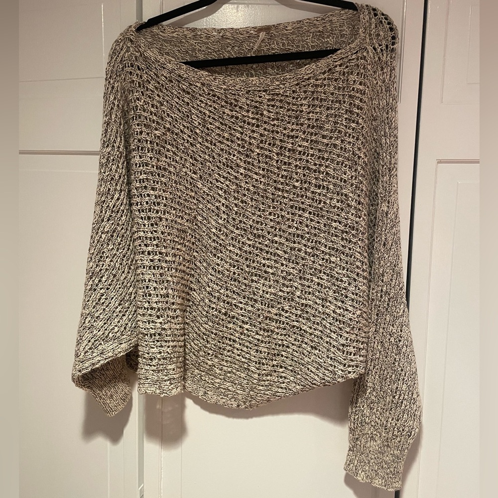 Free people asymmetrical sweater - size medium